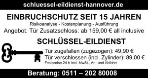 Partner Firma Schlüsseldienst Hannover